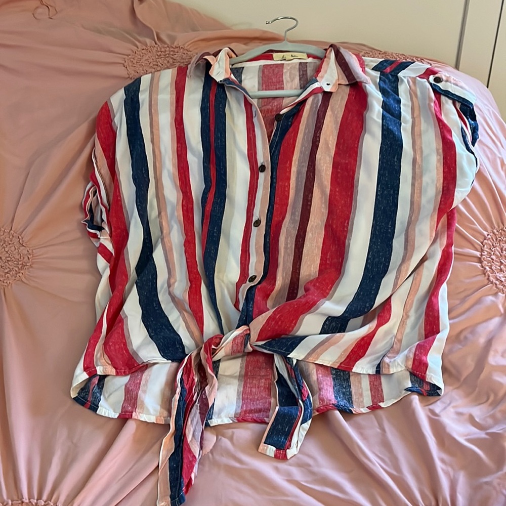 Button up tee